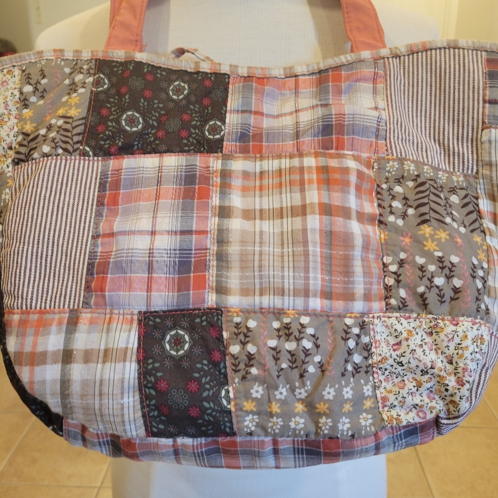 Euc~ Unionbay Patchwork Shoulder Bag. - image 2